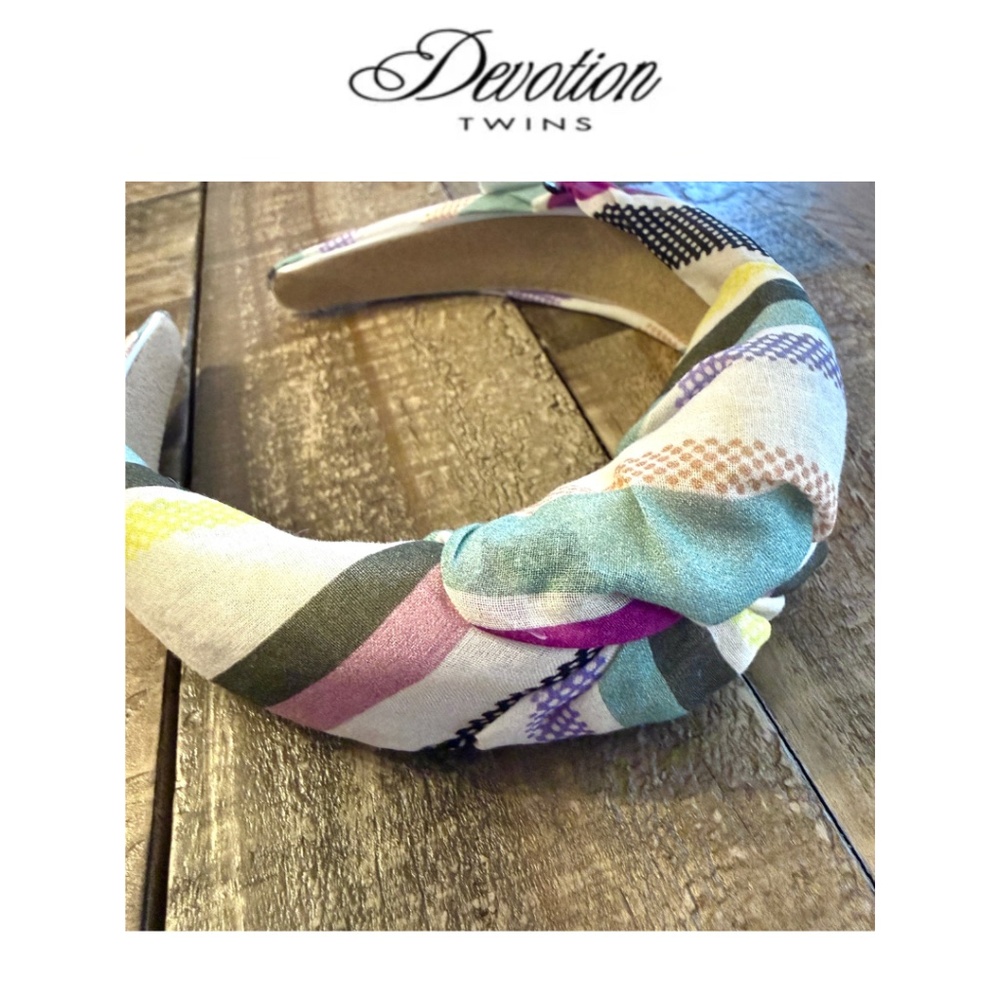 Devotion Twins Cotton Knot Headband